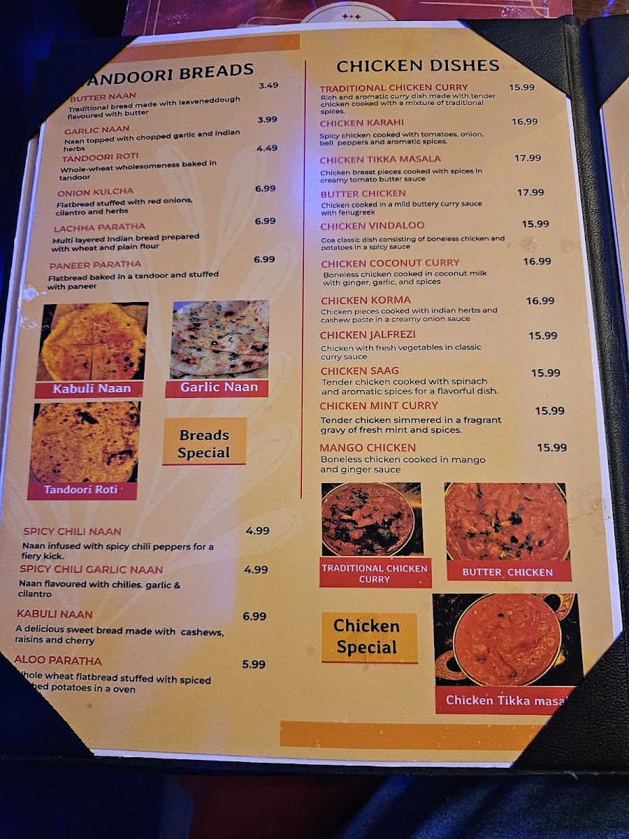 Marigold Fine Indian Cuisine Menu - Image 4