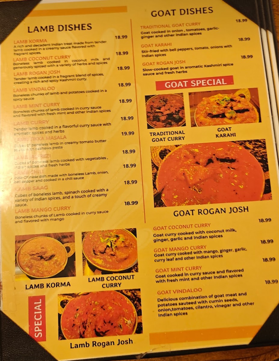 Marigold Fine Indian Cuisine Menu - Image 5
